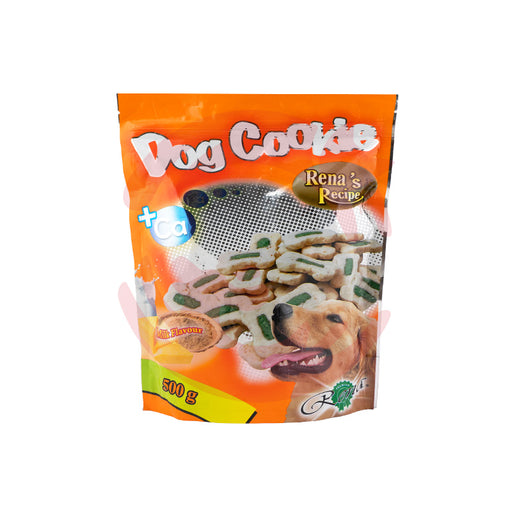 Rena Dog Treats - Dog Cookie Chlorophyll Milk Flavor (500g)