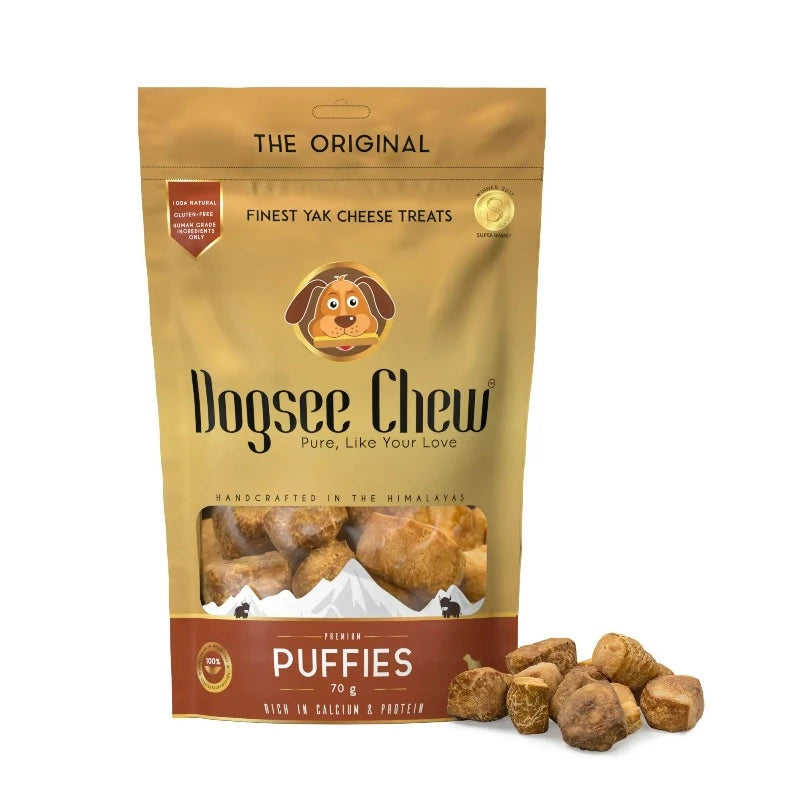 Dogsee Chew - Bite-sized Dog Training Treats - Puffies