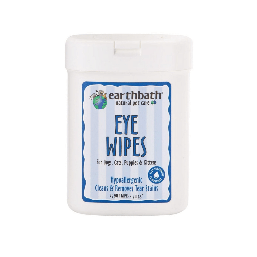 Earthbath Eye Wipes for Cats & Dogs (25pcs)