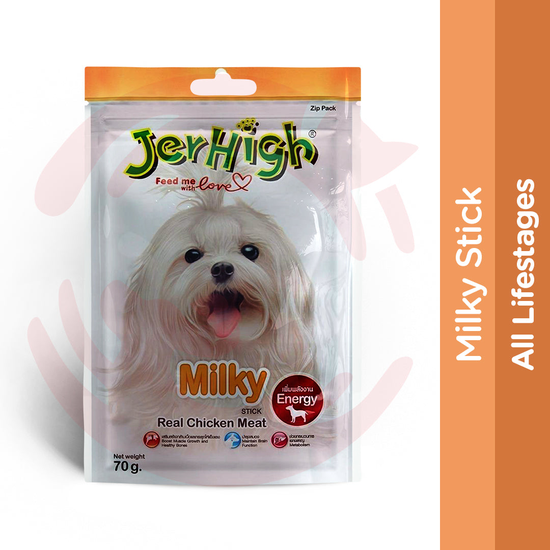 JerHigh Dog Treats - Milky