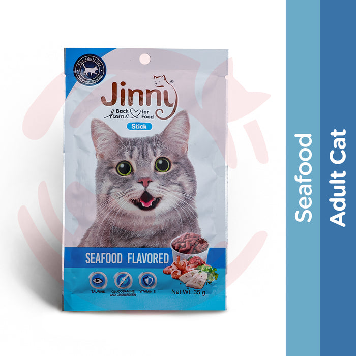 Jinny Cat Treats - Seafood (35g)