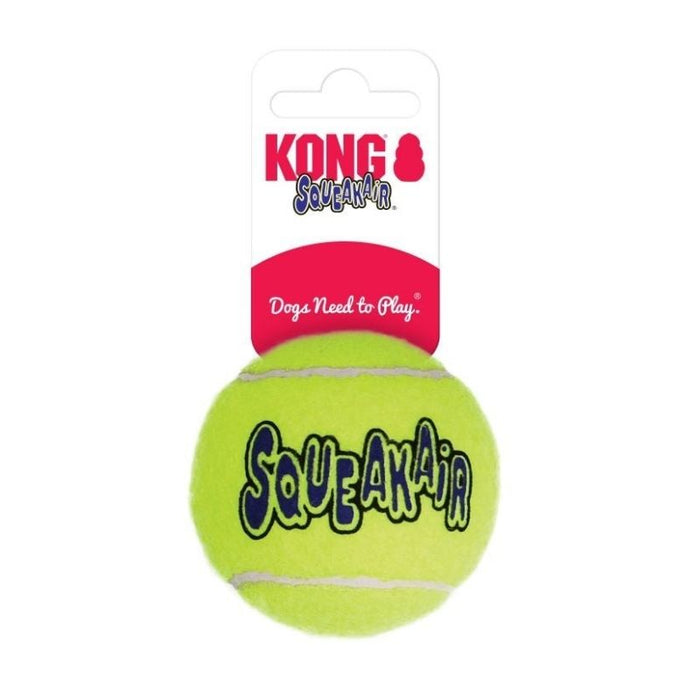 Kong SqueakAir Ball for Dogs - Yellow (Medium)