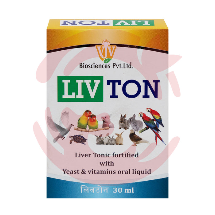 Livton Liver Tonic for Birds and Small Animals (30ml)