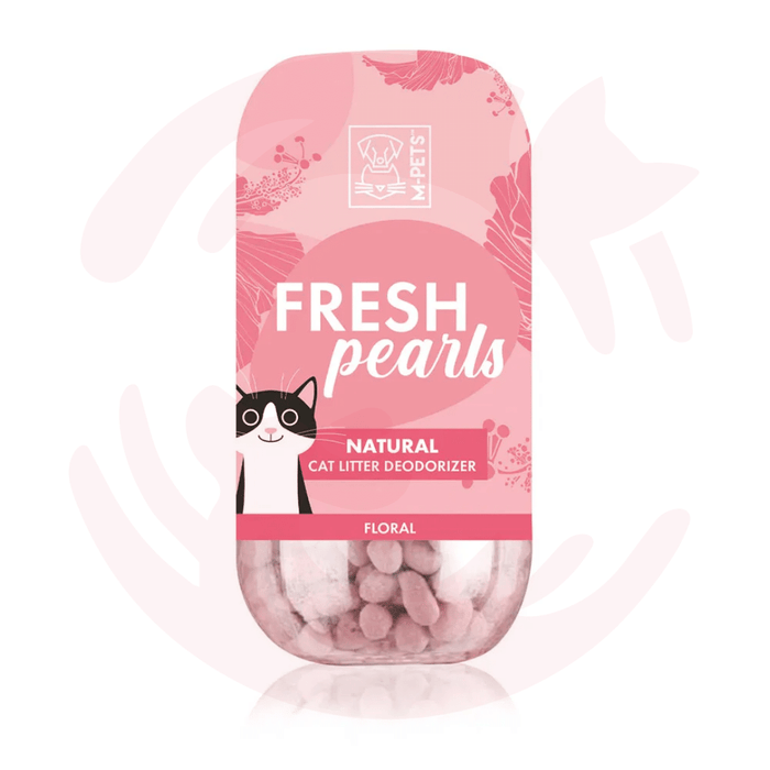 M-Pets - Fresh Pearls Natural Cat Litter Deodoriser - Floral - 450ml