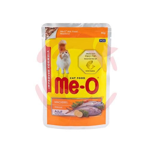 Me-O Wet Cat Food - Mackerel (80g)