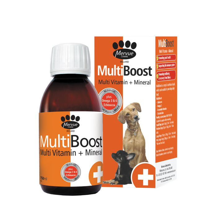 Mervue Supplements for Dogs - Multiboost Liquid (150ml)