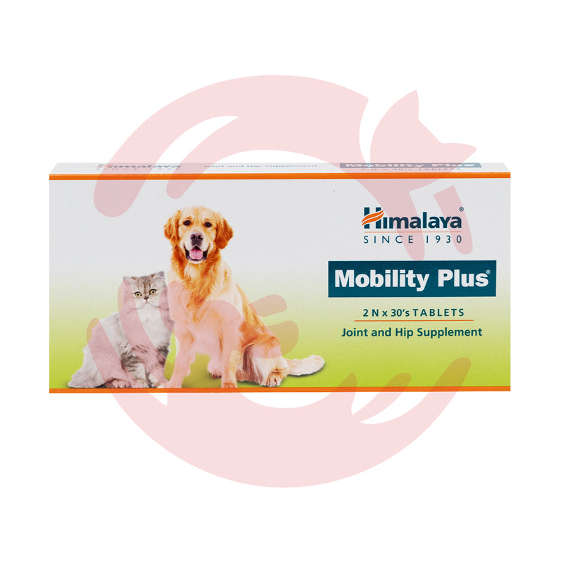 Himalaya Mobility Plus Joint and Hip Supplement for Dogs and Cats (30 tablets)