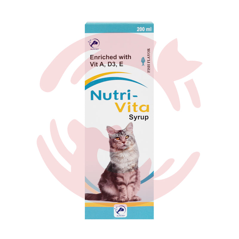 Alpicvet Nutri-Vita Syrup for Pets - Fish (200ml)
