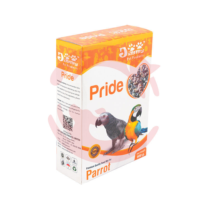 JiMMy Pride Bird Food for Parrots (900g)