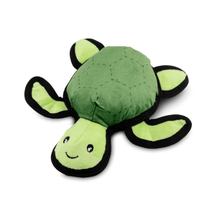 Becopets Dog Toys - Rough & Tough Recycled Plastic Toys - Turtle