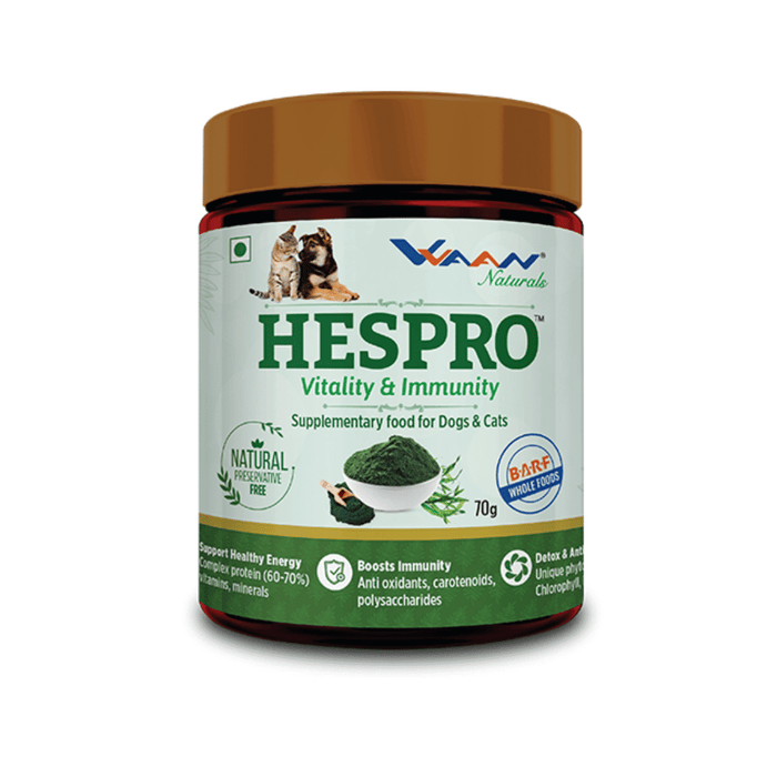 Vvaan Supplements for Cats & Dogs - Hespro Vitality & Immunity (70g)