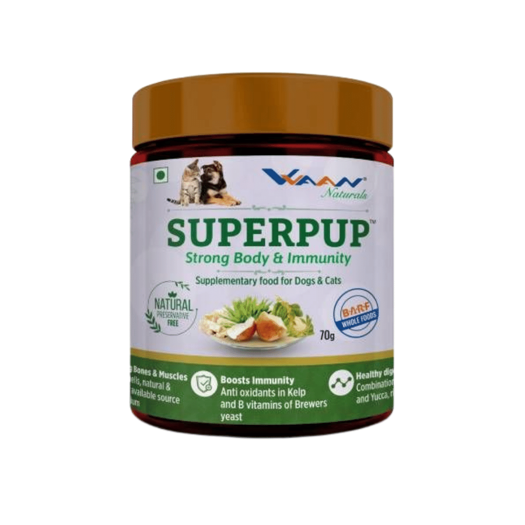Vvaan Supplements for Cats & Dogs - Superpup Body & Immunity (70g)