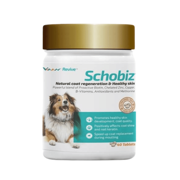Vvaan Supplements for Dogs - Schobiz Biotin Supplement (40 tabs)