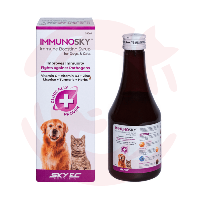 Sky EC Supplements for Cats & Dogs - ImmunoSky Syrup (200ml)