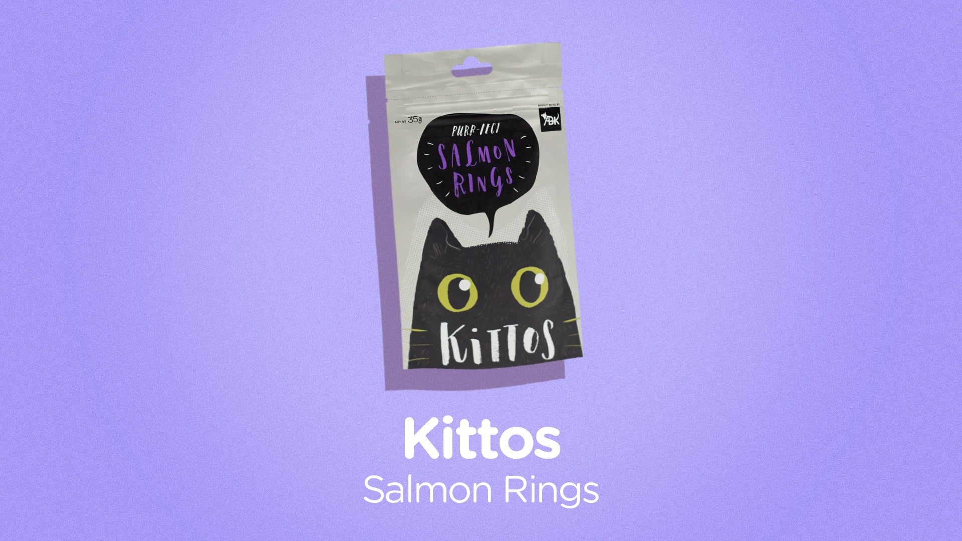 Kittos Cat Treat - Salmon Rings (35g)