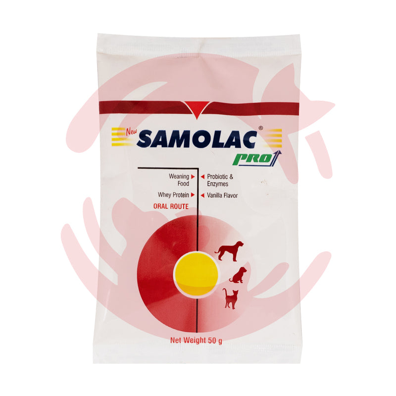 Vetoquinol New Samolac Pro Supplement for Puppies and Kittens - Vanilla