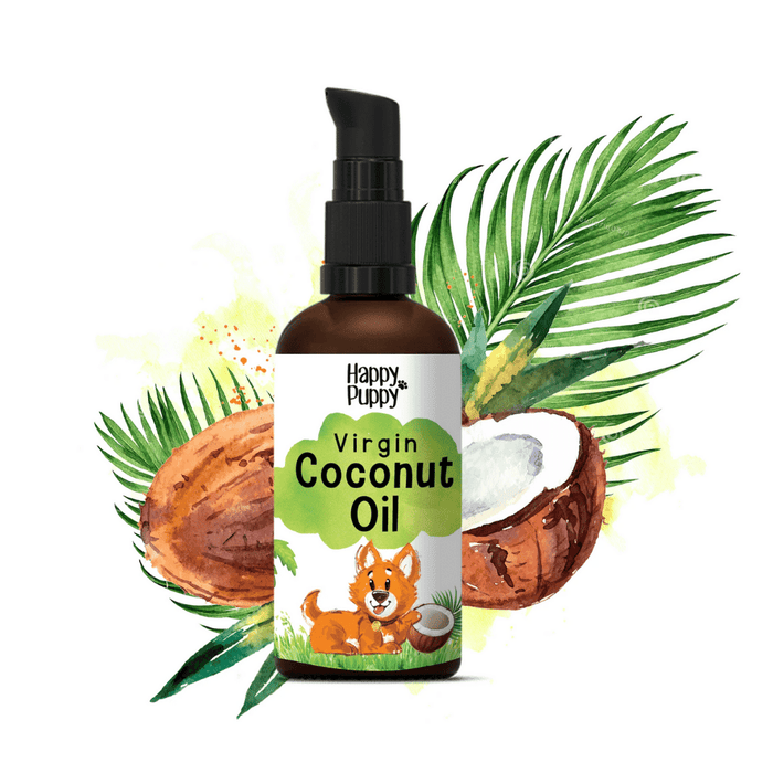 Happy Puppy Organics - Coconut Oil For Cats & Dogs (100ml)