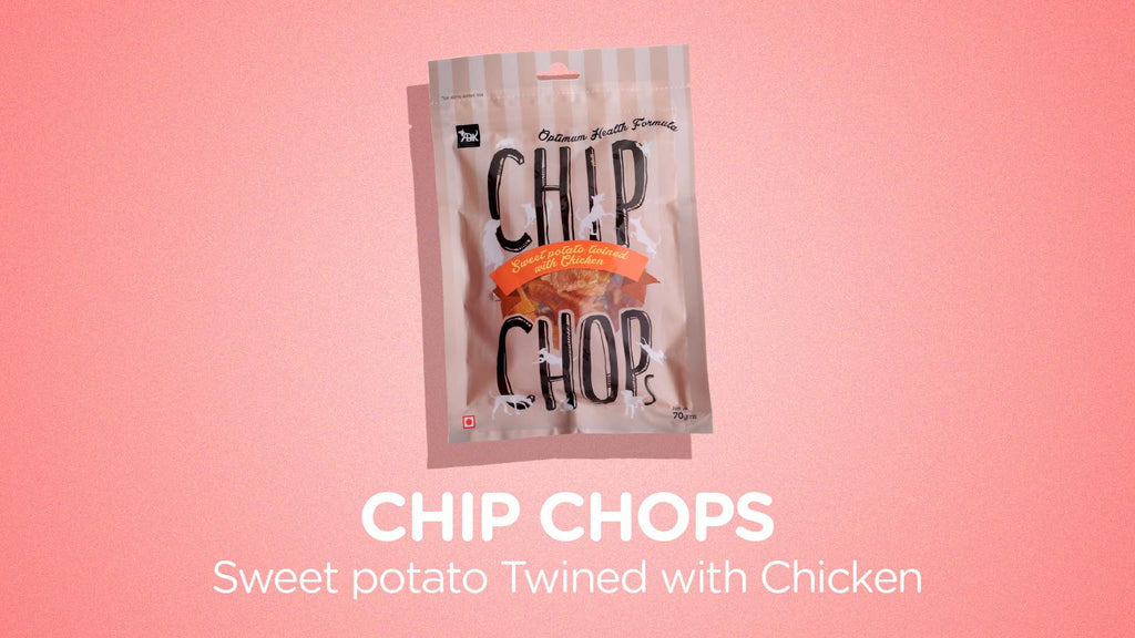 Chip Chops Dog Treats - Sweet Potato Chicken