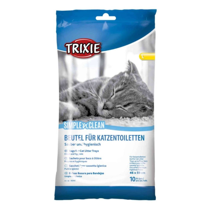 Trixie Simple "n' Clean Cat Litter Tray Bags (Pack of 10 bags)