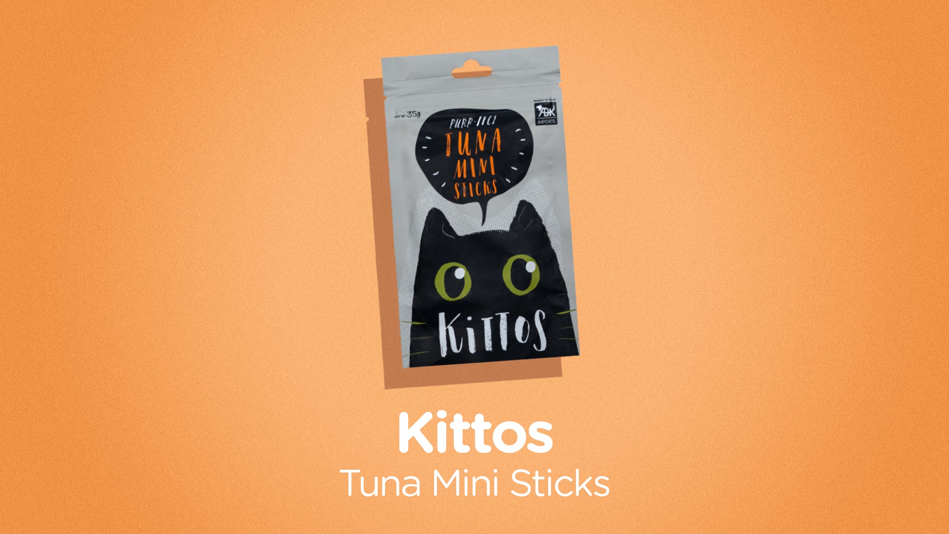 Kittos Cat Treat - Tuna Mini Sticks (35g)