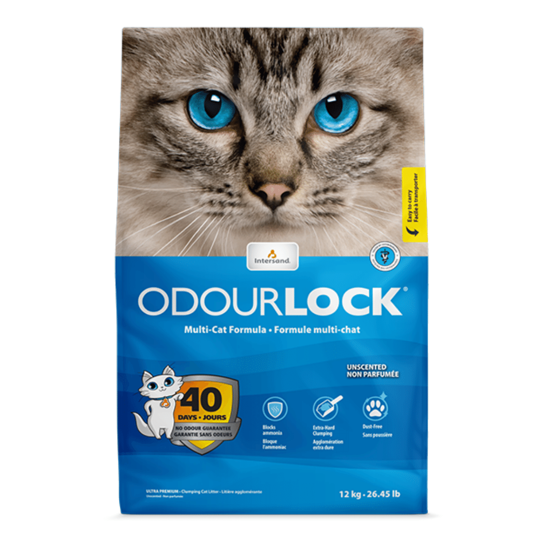 Intersand Odourlock - Clumping Cat Litter 12kg