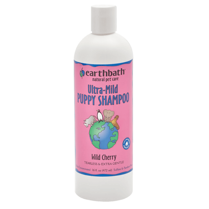 Earthbath Extra Mild Puppy Shampoo - Wild Cherry (472ml)