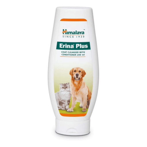 Himalaya - Erina Plus Coat Cleanser with Conditioner for Cats & Dogs- 200ml - Petsy