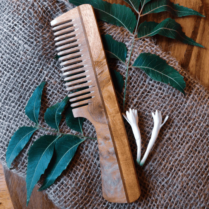 Happy Puppy Organics - Organic Neem Wood Detangling Comb