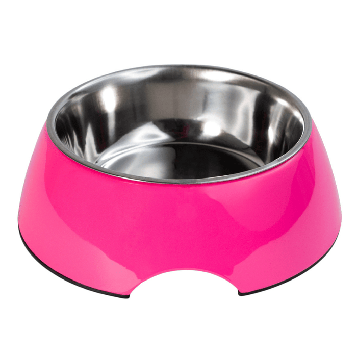 Petsy Pet Water & Food Bowl - Pink