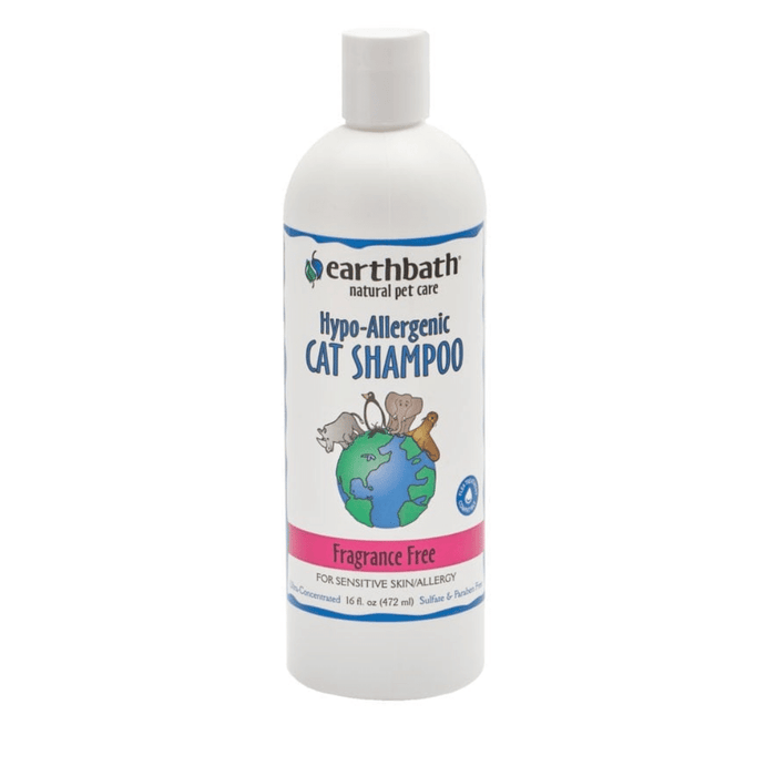 Earthbath Hypoallergenic Cat Shampoo (472ml)