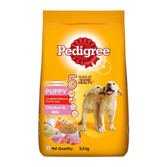 Pedigree Puppy Dry Dog Food - Chicken and Milk