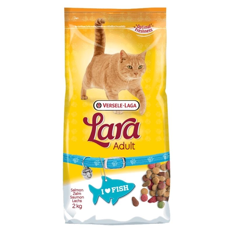 Versele Laga Lara Cat Food For Adult Cats - Salmon (2kg)