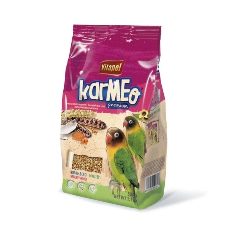 Vitapol Karmeo Premium Bird Food For Lovebirds (500g)