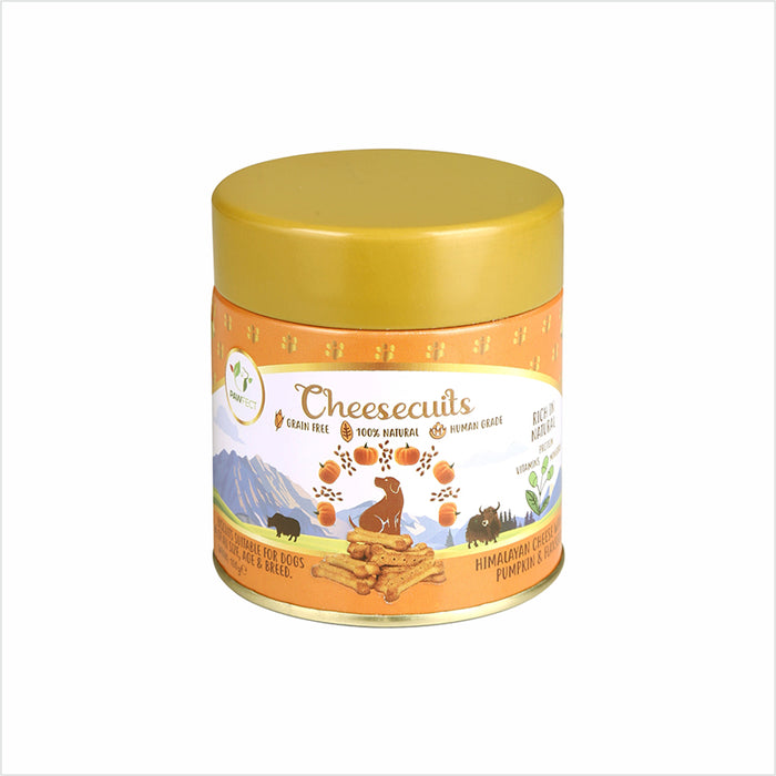 Pawfect Dog Treats - Grain Free Biscuits with Pumpkin & Flaxseed (100g)