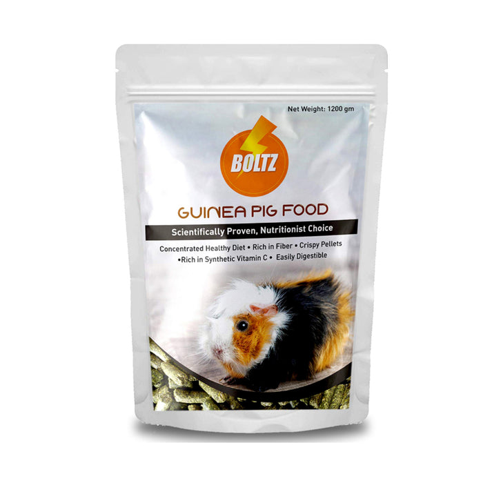 Boltz - Nutritionist Choice (ISO 9001 Certified) - Guinea Pig Food (1200 Gms)
