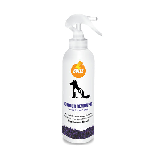 Boltz - Odour and Urine Smell Remover For Cats And Dogs - Lavender (200 ml)