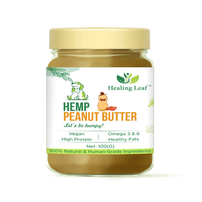 Healing Leaf Hemp Peanut Butter For Pets - 100g